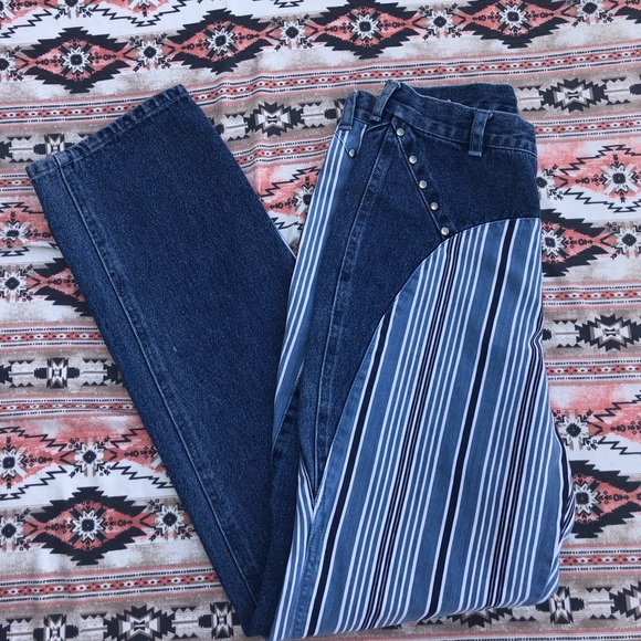 Rare Vintage Wrangler Striped Denim 
